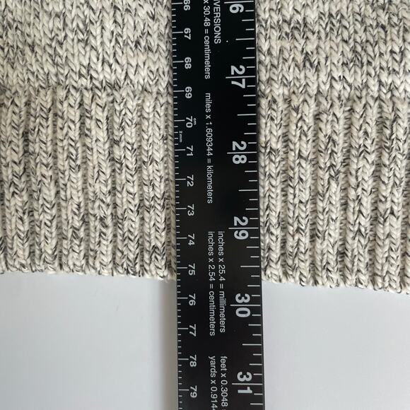 Chaps Mens Size XL Quarter Zip Pullover Sweater Mock Neck Rib Knit Cuffs & Hem - Picture 7 of 10